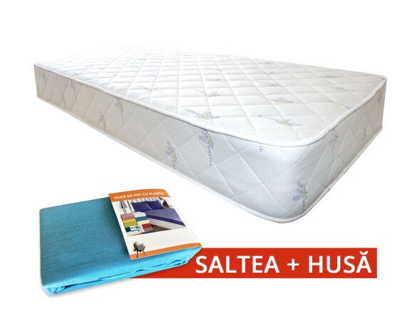 Set Saltea Spectral SuperOrtopedica Ultra 900x2000 + Husa cu elastic