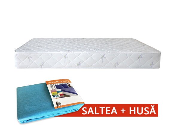 Set Saltea Spectral SuperOrtopedica Ultra 900x2000 + Husa cu elastic