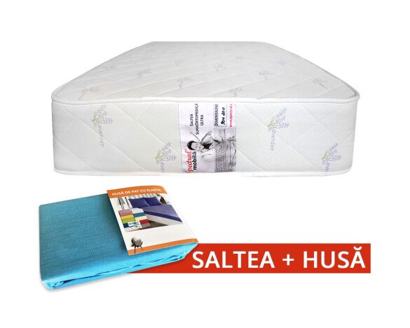 Set Saltea Spectral SuperOrtopedica Ultra 900x2000 + Husa cu elastic