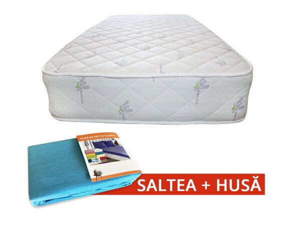 Set Saltea Spectral SuperOrtopedica Ultra 900x2000 + Husa cu elastic